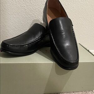 Ted Baker London Black Leather Loafers